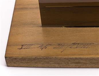 JOHN CAGE (1912 - 1992, AMERICAN) Not Wanting to Say Anything About Marcel, Plexigram VII.
